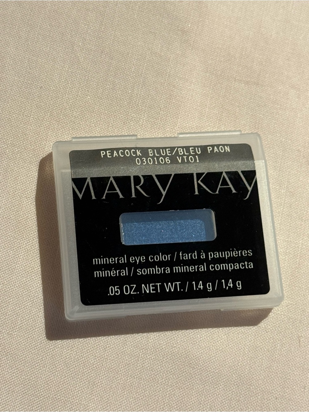 Peacock Blue  Eye Shadow Mary Kay Mineral Eye Color B4GO FREE Black compact